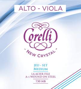 Corelli Strings For Viola New Crystal Medium