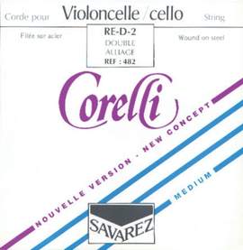 Corelli Cello Strings Steel 481
