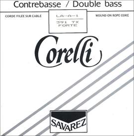 Corelli Double bass strings Solo tuning nickel Extra strong