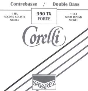 Corelli Double bass strings Solo tuning nickel Medium