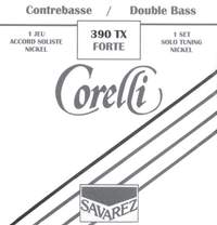 Corelli Double bass strings Solo tuning nickel Extra strong
