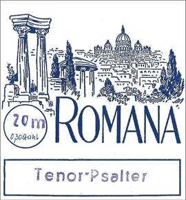 Romana Psaltery strings Wheel