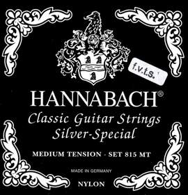 Hannabach Strings for classic guitar 815 F.V.T.S. Silver Special Set high