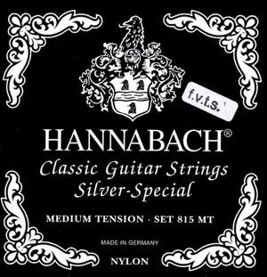 Hannabach Strings for classic guitar 815 F.V.T.S. Silver Special Set high