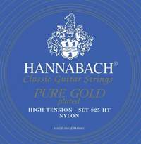 Hannabach Strings for classic guitar Serie 825 High tension specialized gold plated E6w