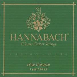 Hannabach Strings for classic guitar Series 728 Low Tension Custom Made Set low tension