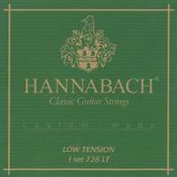 Hannabach Strings for classic guitar Series 728 Low Tension Custom Made 3er Discant low