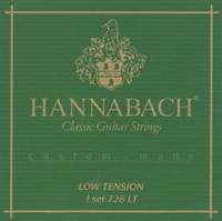 Hannabach Strings for classic guitar Series 728 Low Tension Custom Made 3er Discant low