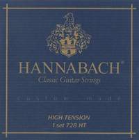 Hannabach Strings for classic guitar Series 728 High Tension Custom Made 3er Bass high