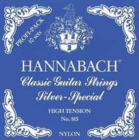 Hannabach Strings for classic guitar Serie 815 Professional pack Silver special Bass-Pack Super Hi