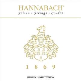 Hannabach Strings for classic guitar Serie 1869 Carbon/Gold MHT D4 Gold MHT