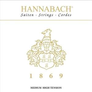 Hannabach Strings for classic guitar Serie 1869 Carbon/Gold MHT D4 Gold MHT