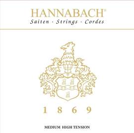 Hannabach Strings for classic guitar Serie 1869 Carbon/Gold MHT A5 Gold MHT