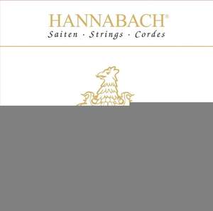 Hannabach Strings for classic guitar Serie 1869 Carbon/Gold MHT 3pc Bass Set