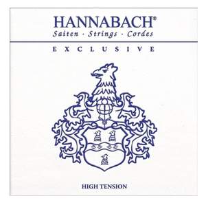 Hannabach Strings for classic guitar Exclusive Serie High Tension E1