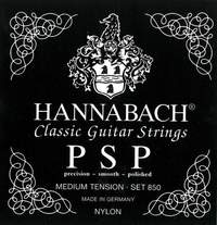 Hannabach Strings for classic guitar Serie 850 Medium tension PSP E1