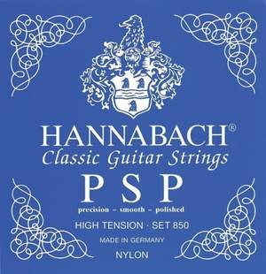Hannabach Strings for classic guitar Serie 850 High tension PSP E6w