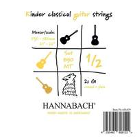 Hannabach Strings for classic guitar Serie 890 1/2 classic guitar for children Duel: 53-56 cm Set of 2 G-Strings