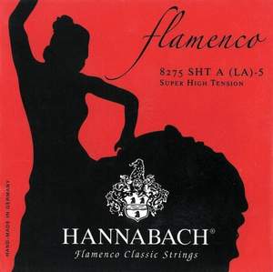Hannabach Strings for classic guitar Serie 827 Super High Tension Flamenco E6w