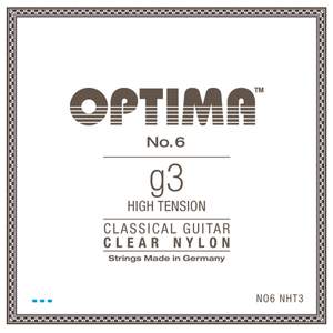 Optima Strings for classic guitar single strings G3 Nylon
