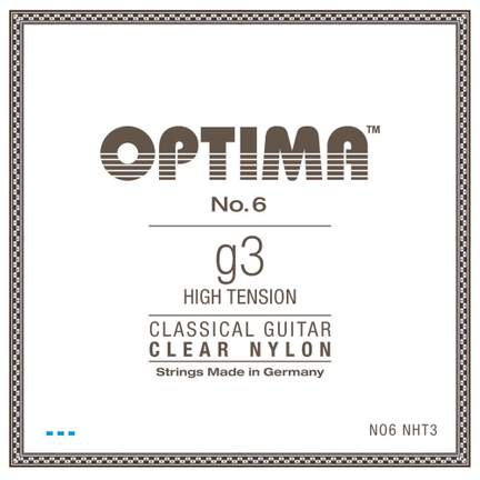 Optima Strings for classic guitar single strings G3 Nylon