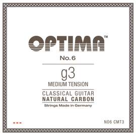 Optima Strings for classic guitar single strings G3 Carbon