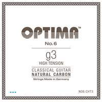 Optima Strings for classic guitar single strings G3 Carbon