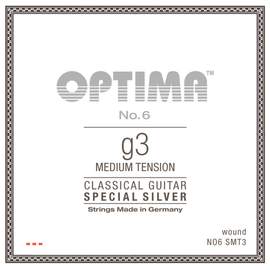 Optima Strings for classic guitar single strings G3w silver-plated