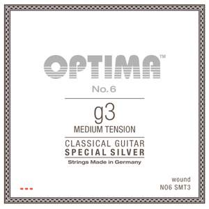 Optima Strings for classic guitar single strings G3w silver-plated