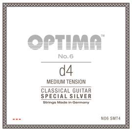 Optima Strings for classic guitar single strings D4w silver-plated