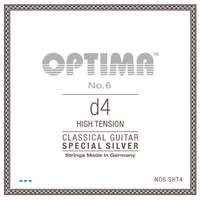Optima Strings for classic guitar single strings D4w silver-plated