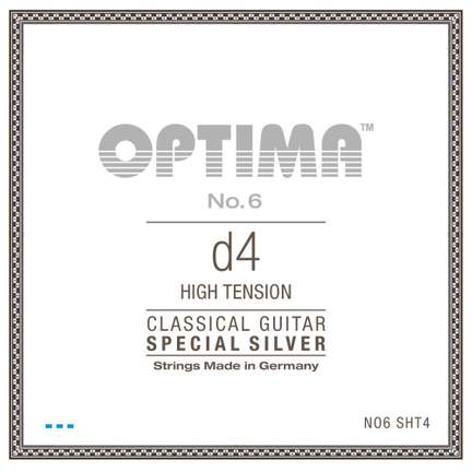 Optima Strings for classic guitar single strings D4w silver-plated