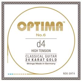 Optima Strings for classic guitar single strings D4w gold-plated
