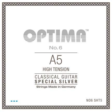 Optima Strings for classic guitar single strings A5w silver-plated