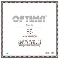 Optima Strings for classic guitar single strings E6w silver-plated