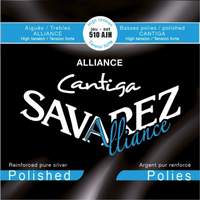 Savarez Strings for classic guitar Alliance Cantiga Set high polished