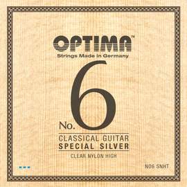 Optima Strings for classic guitar No. 6 Special Silver Set Nylon high