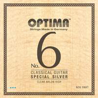Optima Strings for classic guitar No. 6 Special Silver Set Nylon high