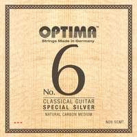 Optima Strings for classic guitar No. 6 Special Silver Set Carbon medium