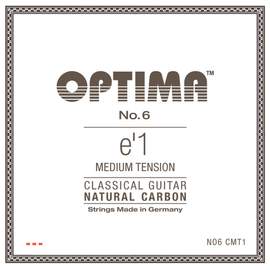 Optima Strings for classic guitar single strings E1 Carbon