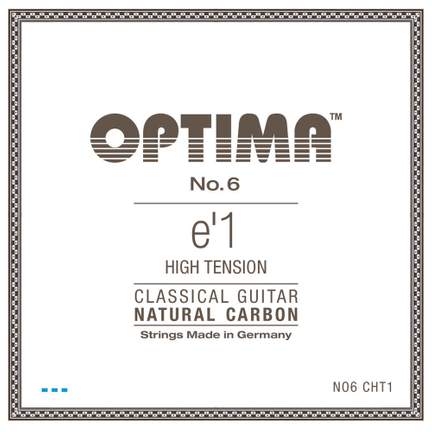 Optima Strings for classic guitar single strings E1 Carbon
