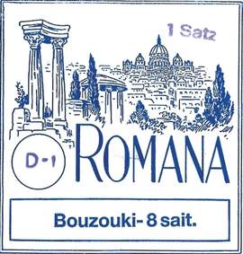 Romana Bouzouki strings Set