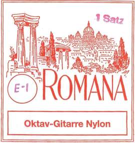 Romana Octave guitar strings Set nylon