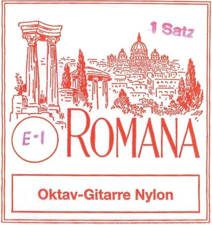 Romana Octave guitar strings Set nylon
