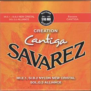 Savarez Strings for classic guitar Creation Cantiga 510 Cantiga A5 high