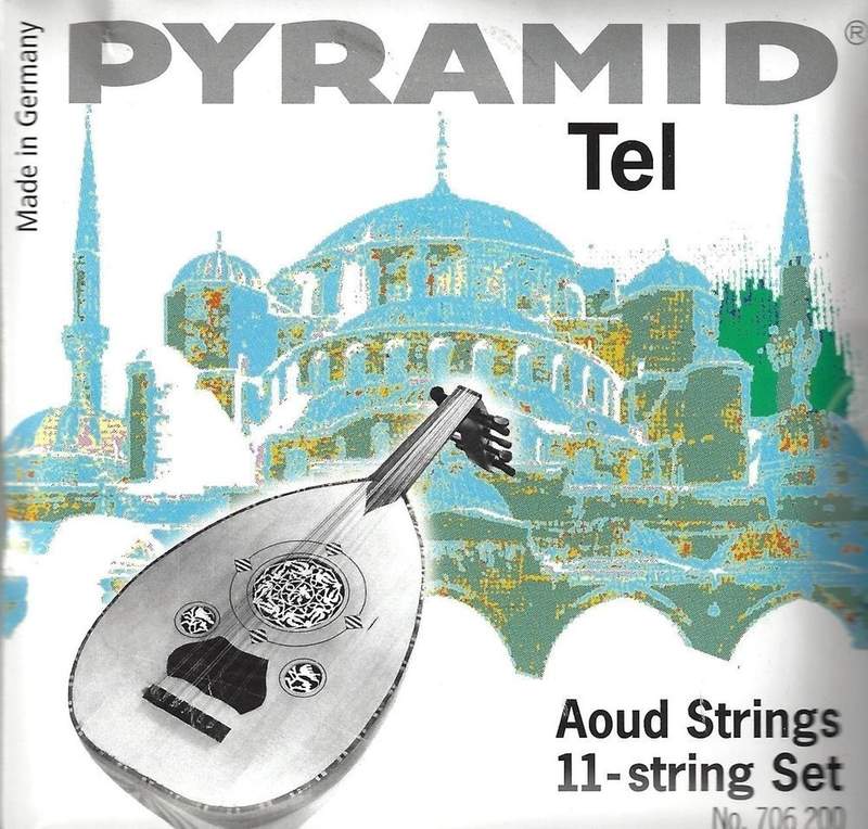 Jeu De Cordes Hannabach Pour Oud Arabe - Nylon - Modèle 2510 - 10 Cordes - Accordage Standard