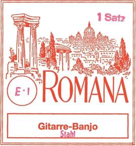 Romana Guitar banjo strings Set