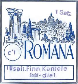 Romana Kantele strings Set diatonic