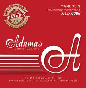 Adamas Strings for mandolin Historic Reissue Med.-Light .011