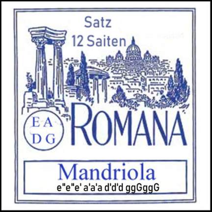 Romana Mandriola strings E Octave